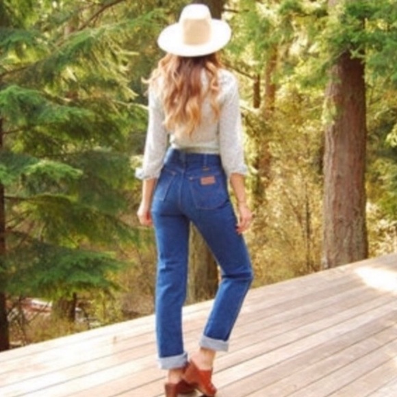 Vintage Wrangler Jeans high waisted high rise - Picture 6 of 10